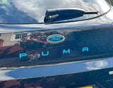 Ford Puma 3D Gel Lettering