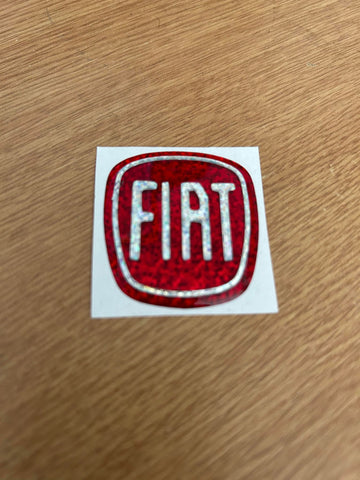 Fiat 500 3D Gel Badges Steering Wheel Gel Only  ALL GLITTER