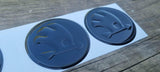 Skoda Octavia 3D Wheel Centre Gel Badges