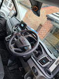 Steering wheel gel strips