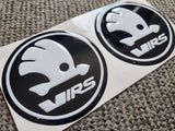 Skoda VRS 3D Gel Badges (Front & Back Only)