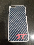 Carbon Effect Phone case with initials