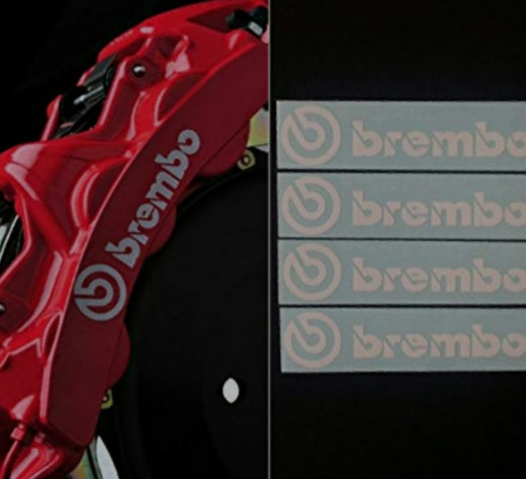 2 Brembo Car Brake Caliper Vinyl Sticker - HMCustom Online Shop