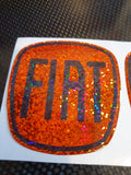 Fiat 500 Gel badges