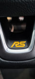 Focus MK3.5 RS lower steering wheel overlay