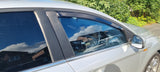 Mondeo Mk4 Hatch B and C pillar vinyl overlays
