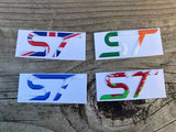ST Inlay Gel Flag Badge