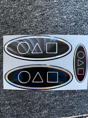 Ford SQUID GAME Gel Badges