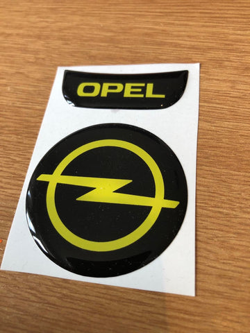 Opel Steering Wheel & Lower Steering Wheel Gel Badge