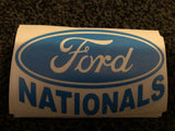 Ford Nationals Car Decal