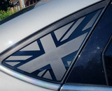 Ford Mondeo MK4 hatchback rear quarter window flag decal