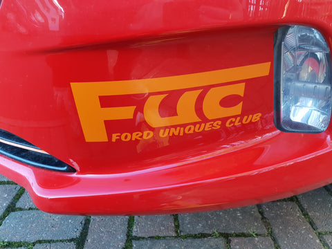 FUC Ford Uniques Club Sticker