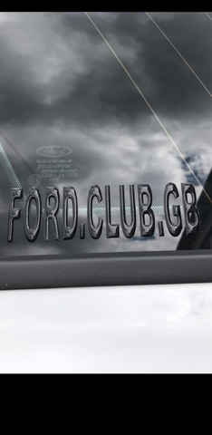 Ford.Club.Gb 3D Club Sticker
