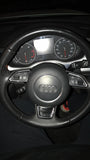 Audi Lower CARBON Steering Wheel Gel
