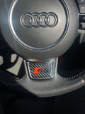 Audi Lower CARBON Steering Wheel Gel