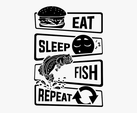 Eat/Sleep/Football/Repeat Decal
