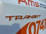 Transit MK8 Rear Badge Inlay Kit