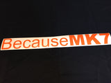 Because MK7 stickers