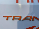 Transit MK8 Rear Badge Inlay Kit