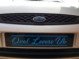 Oval Lovers UK Laser Cut Show Plates