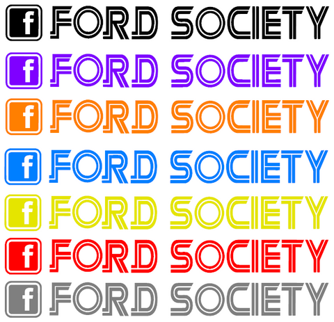 Ford Society Decal