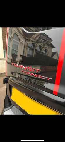 Transit Connect Rear Badge Inlay Kit